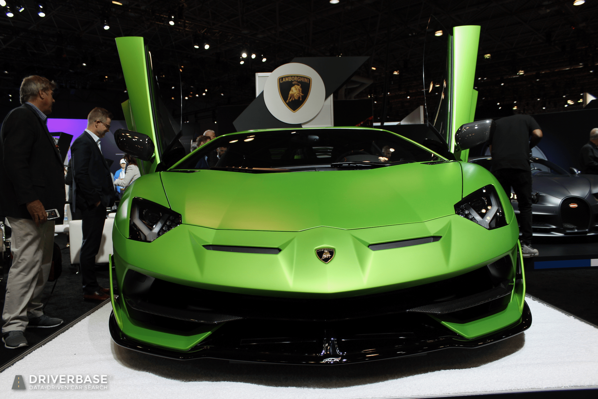 2020 Lamborghini Aventador Supercar at the 2019 New York Auto Show