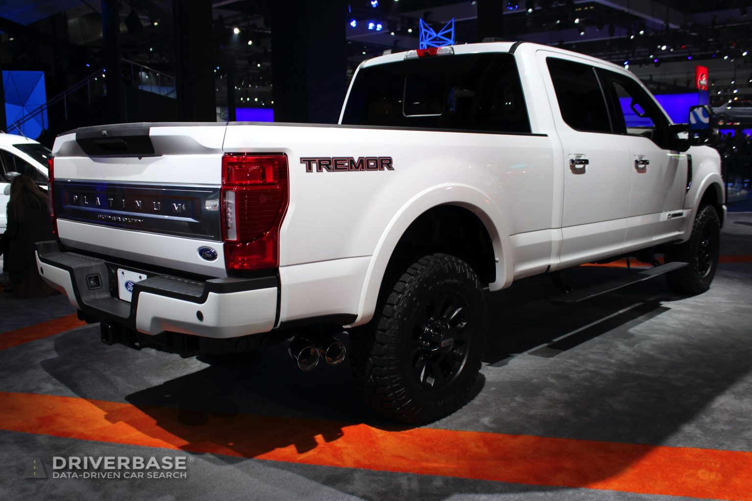 2020 Ford F250 Super Duty Platinum Tremor at the 2019 Los Angeles Auto