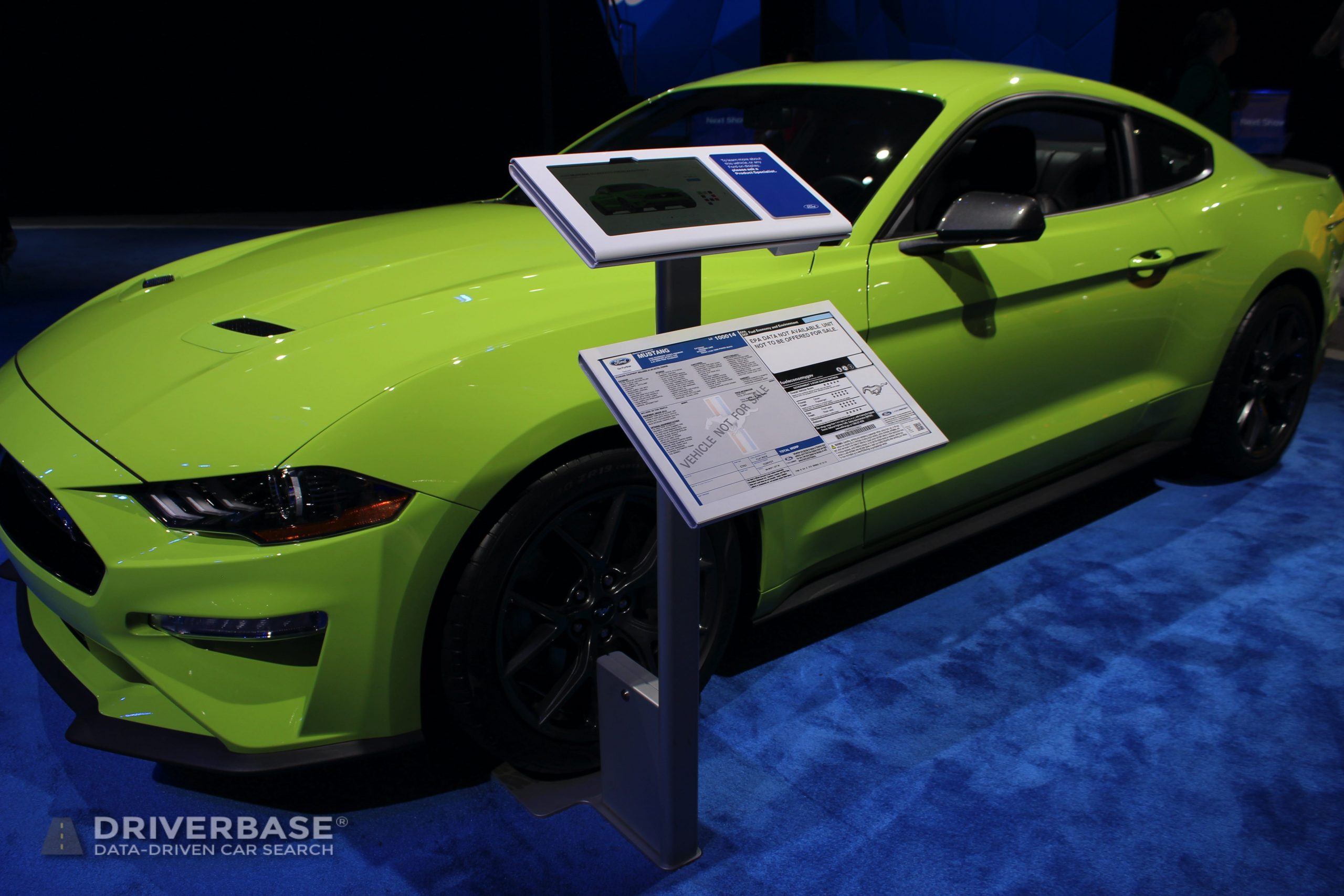 2020 Ford Mustang at the 2019 Los Angeles Auto Show