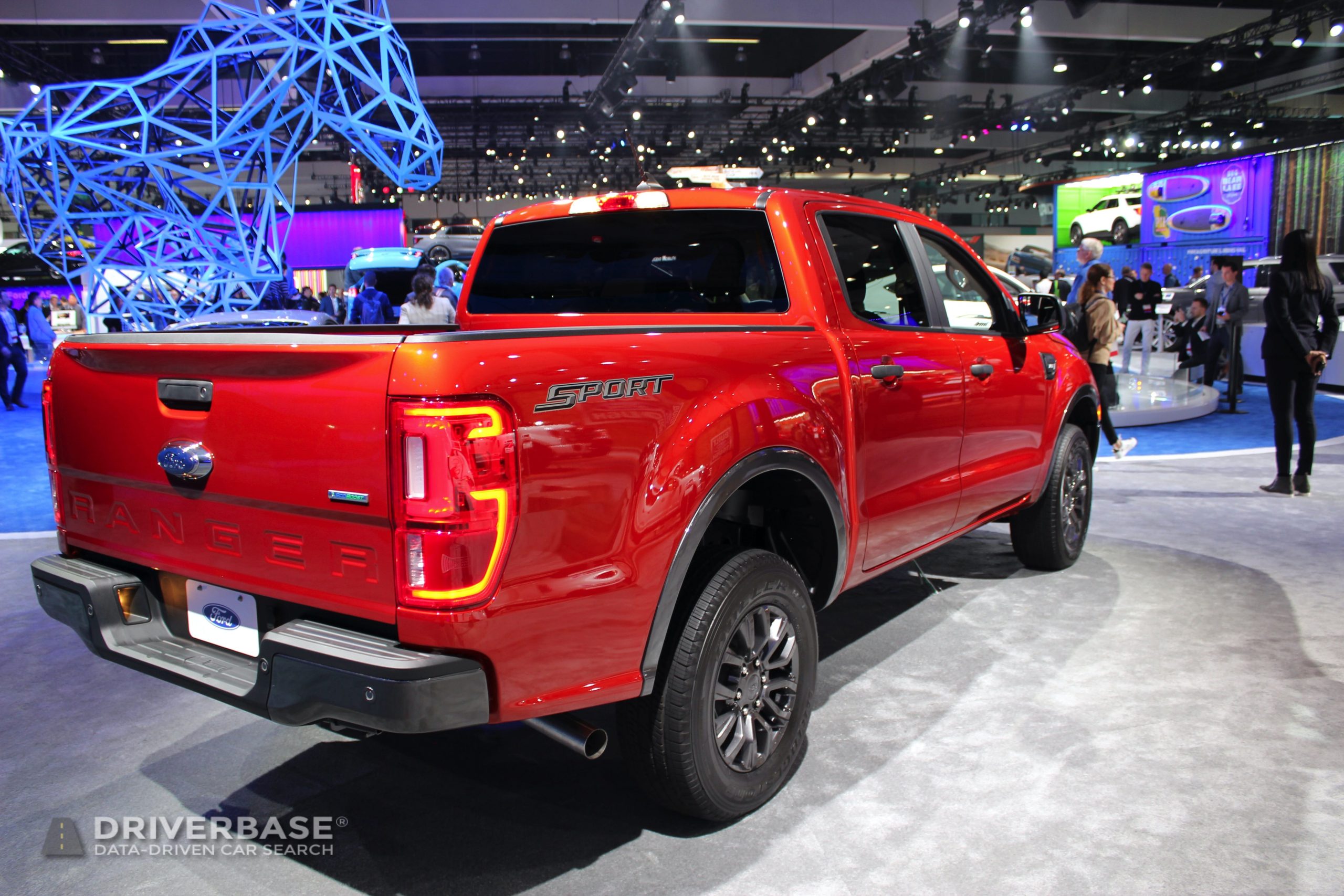 2020 Ford Ranger at the 2019 Los Angeles Auto Show