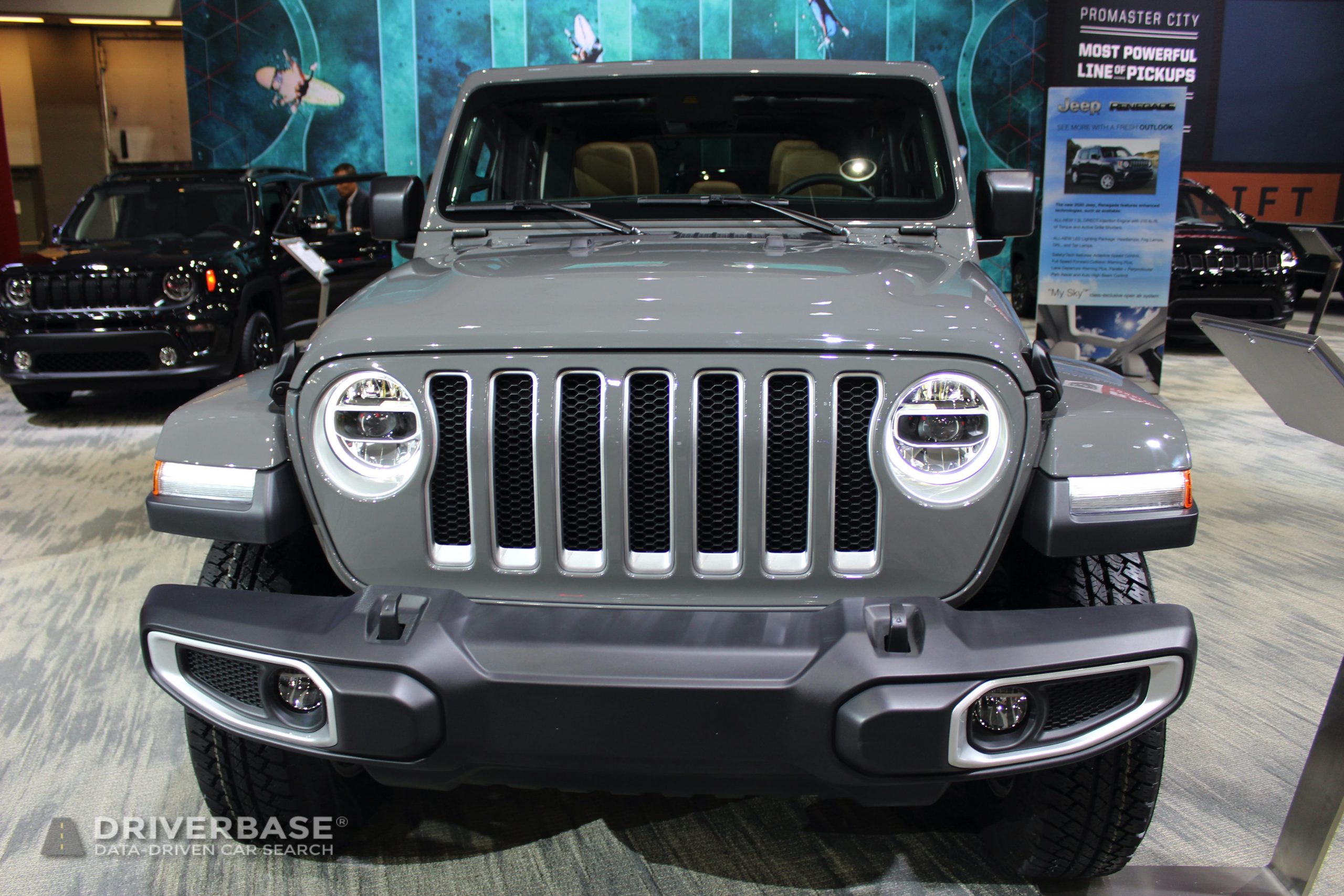 2020 Jeep Wrangler Sahara at the 2019 Los Angeles Auto Show