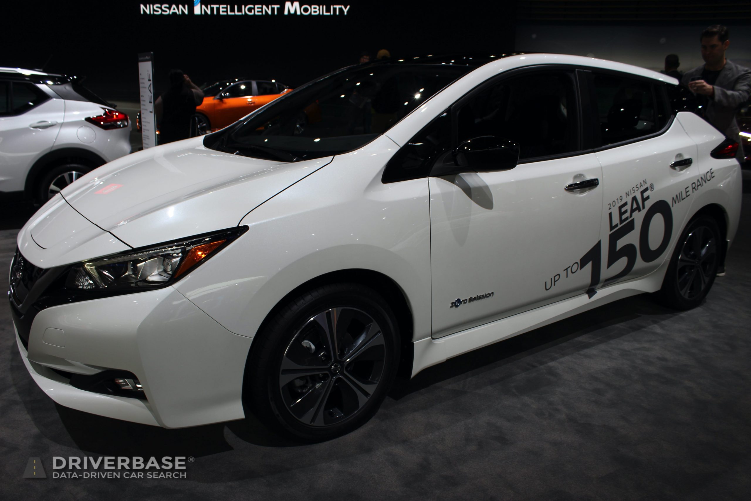2020 Nissan Leaf at the 2019 Los Angeles Auto Show