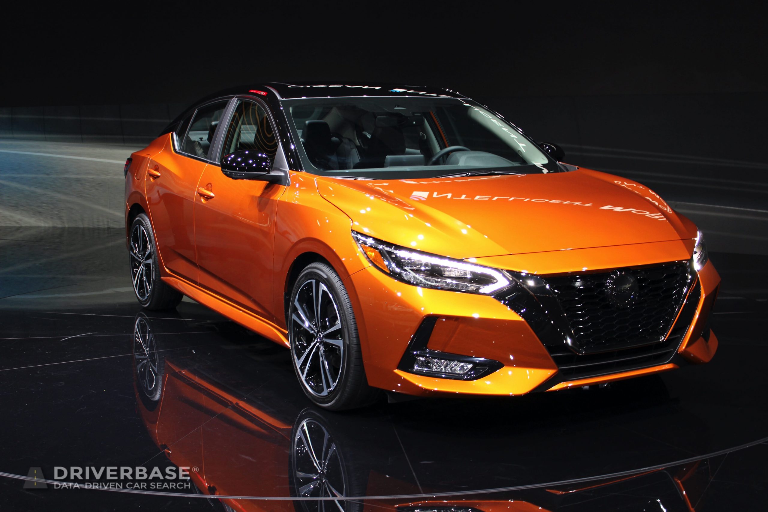 2020 Nissan Sentra at the 2019 Los Angeles Auto Show