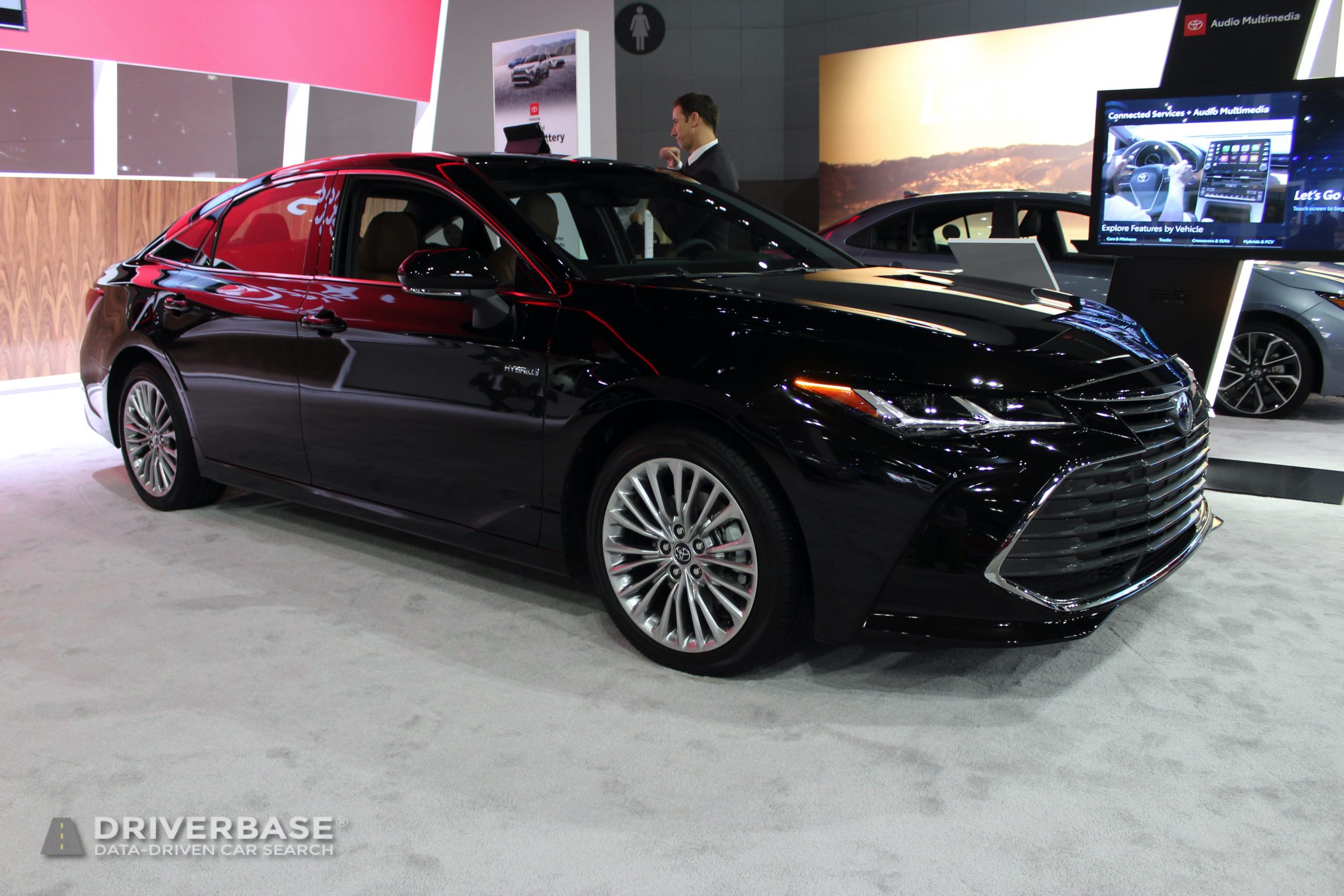 2020 Toyota Avalon Limited Hybrid at the 2019 Los Angeles Auto Show