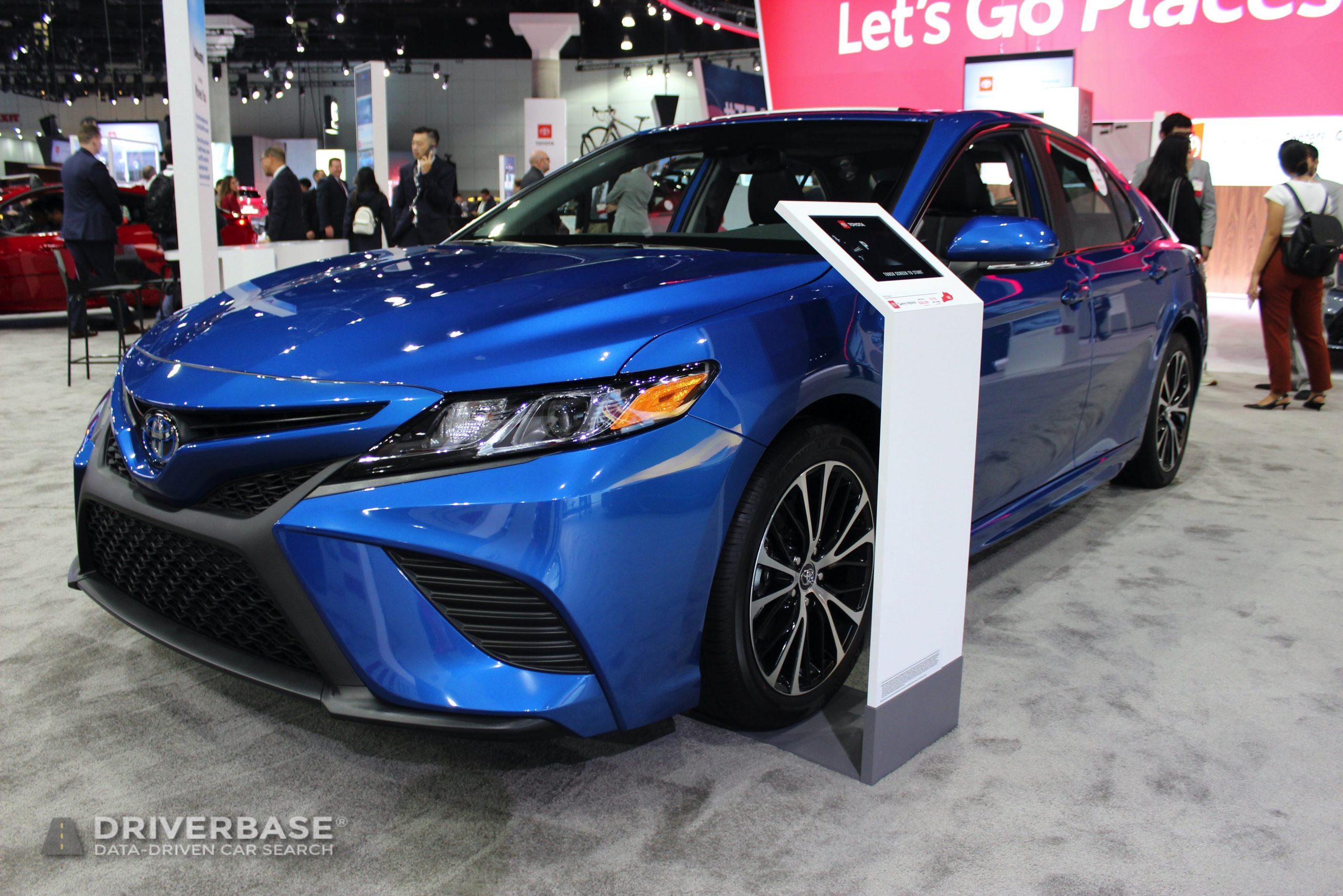 2020 Toyota Camry Hybrid at the 2019 Los Angeles Auto Show