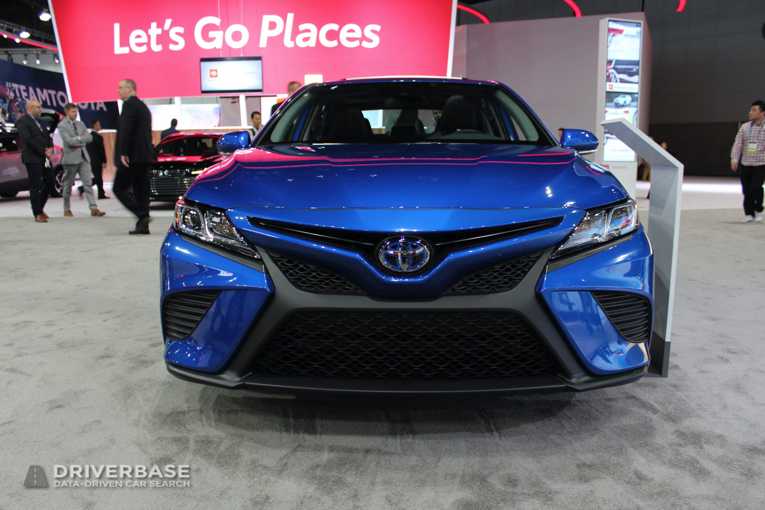 2020 Toyota Camry Hybrid at the 2019 Los Angeles Auto Show