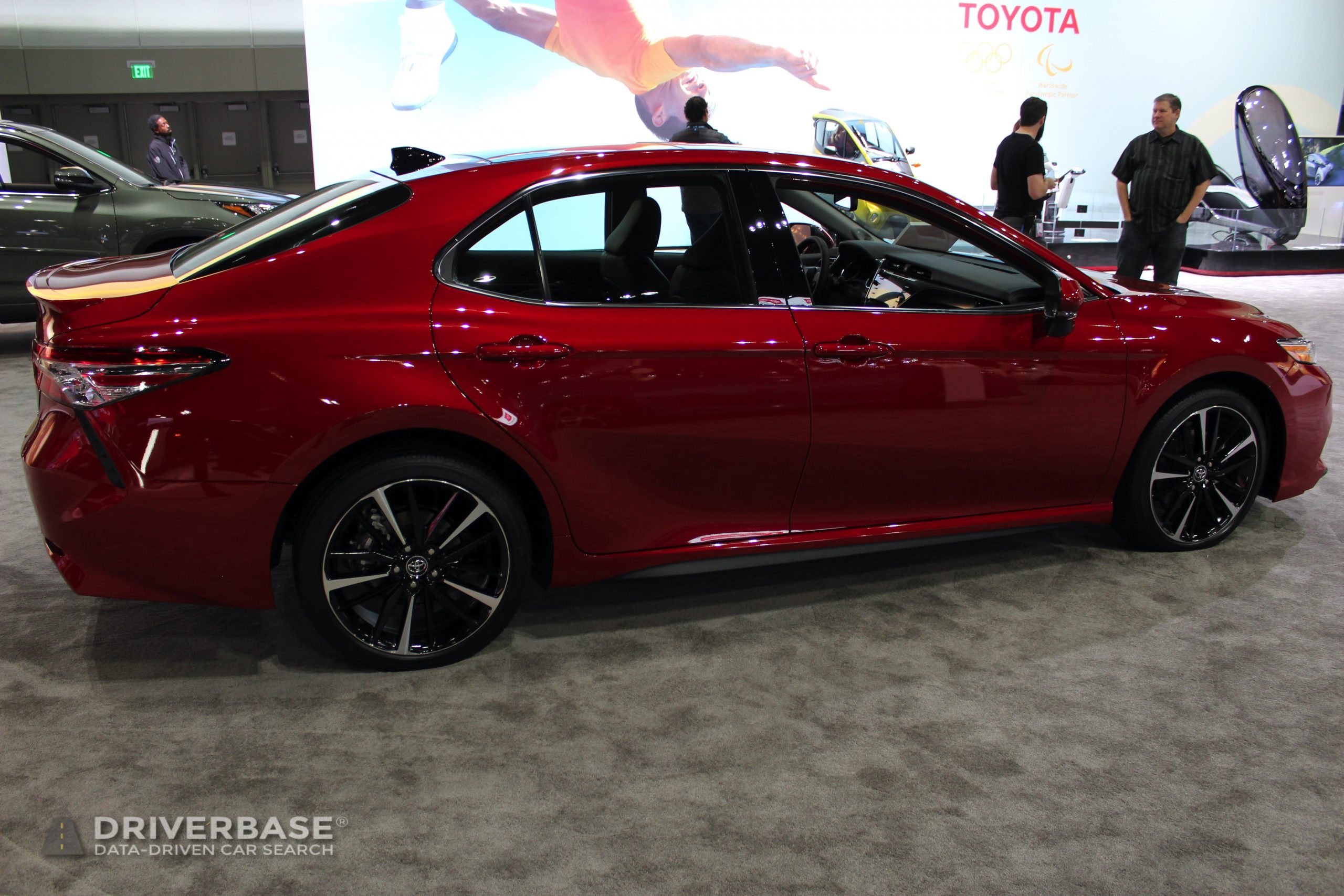 2020 Toyota Camry XSE at the 2019 Los Angeles Auto Show
