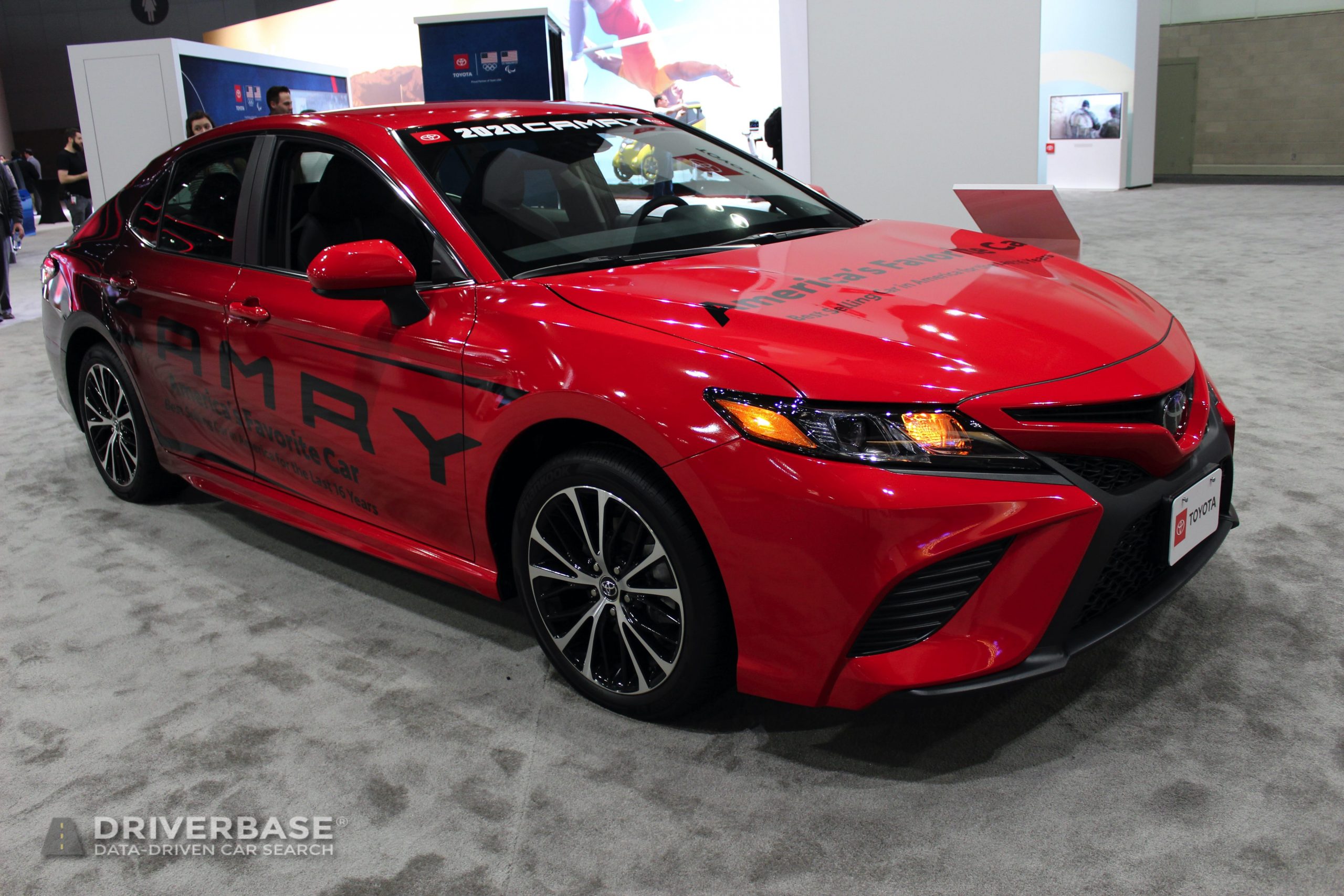 2020 Toyota Camry at the 2019 Los Angeles Auto Show