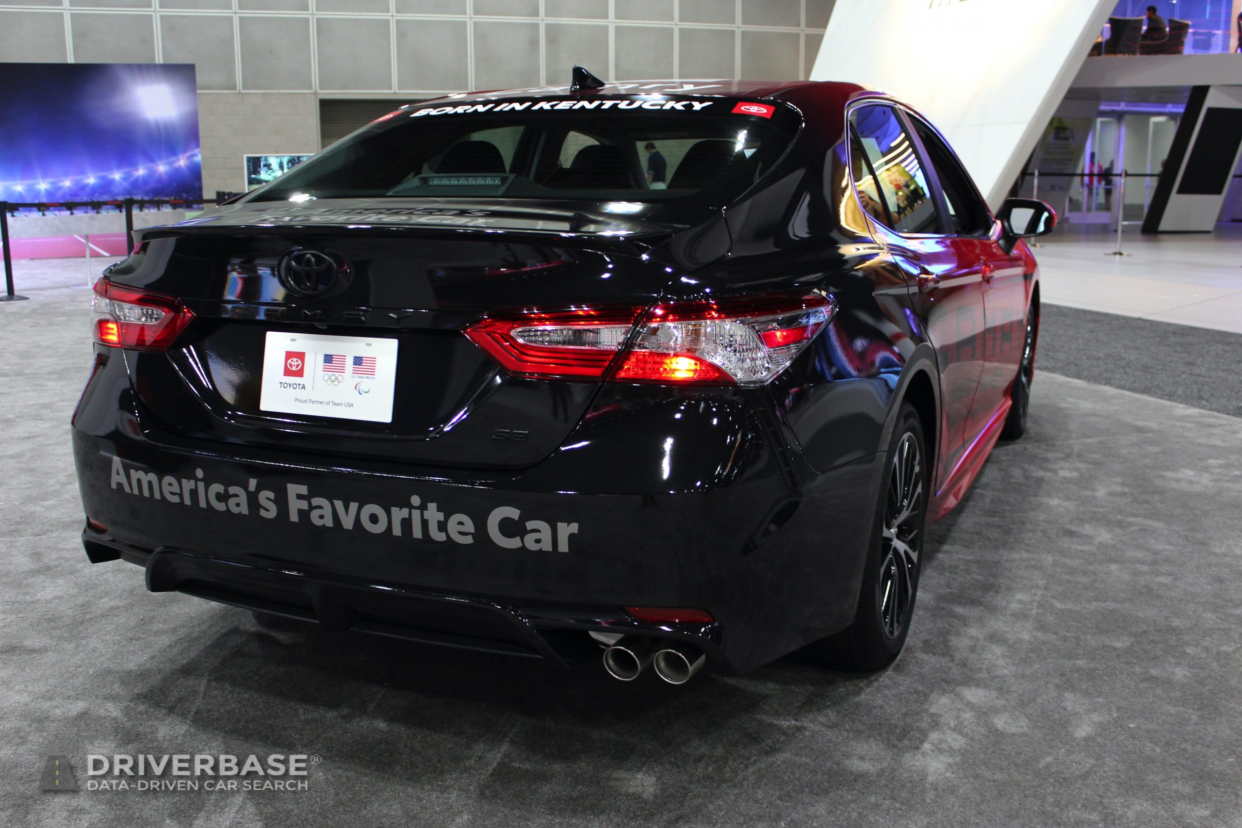 2020 Toyota Camry at the 2019 Los Angeles Auto Show