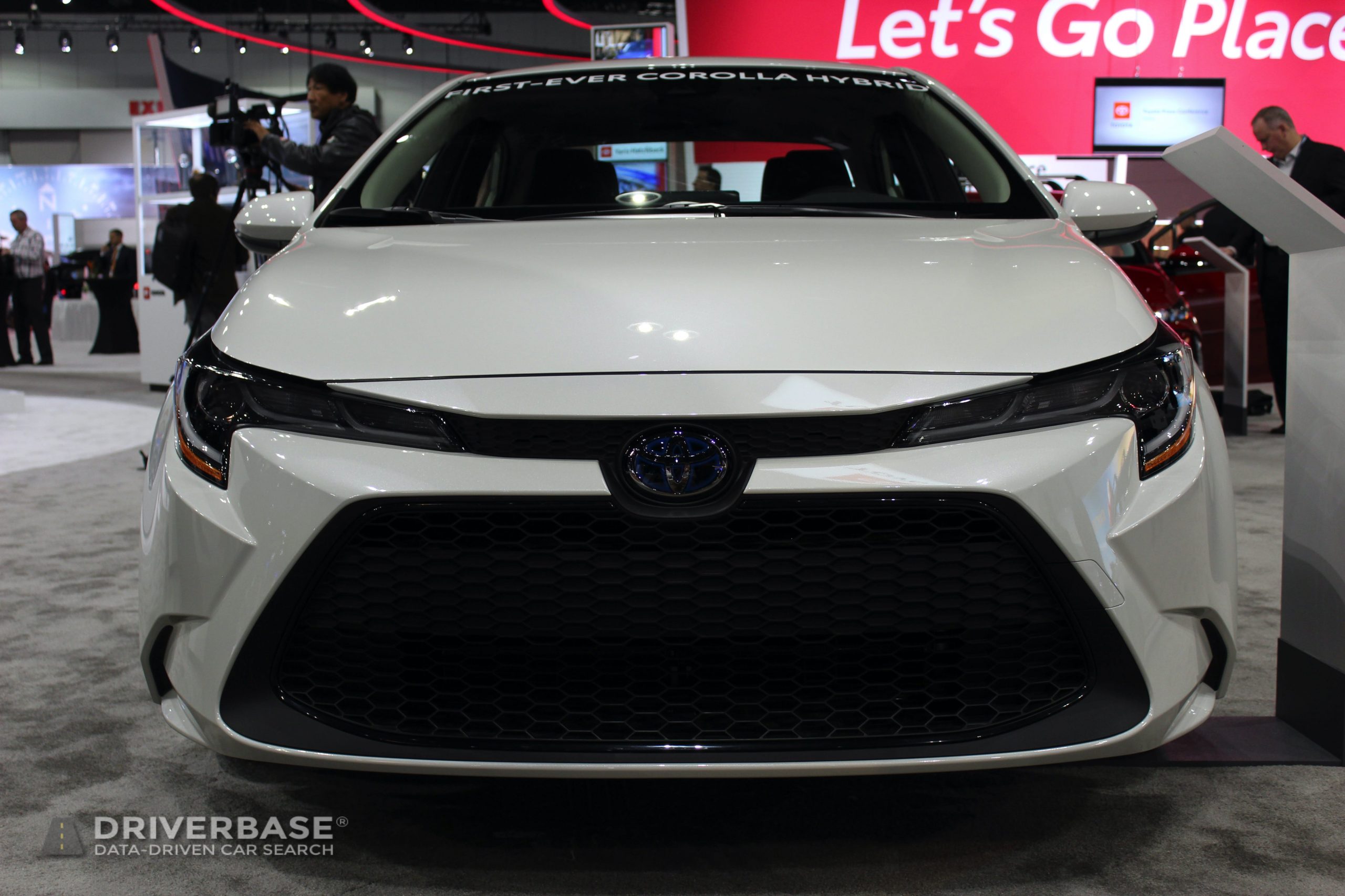 2020 Toyota Corolla Hybrid at the 2019 Los Angeles Auto Show