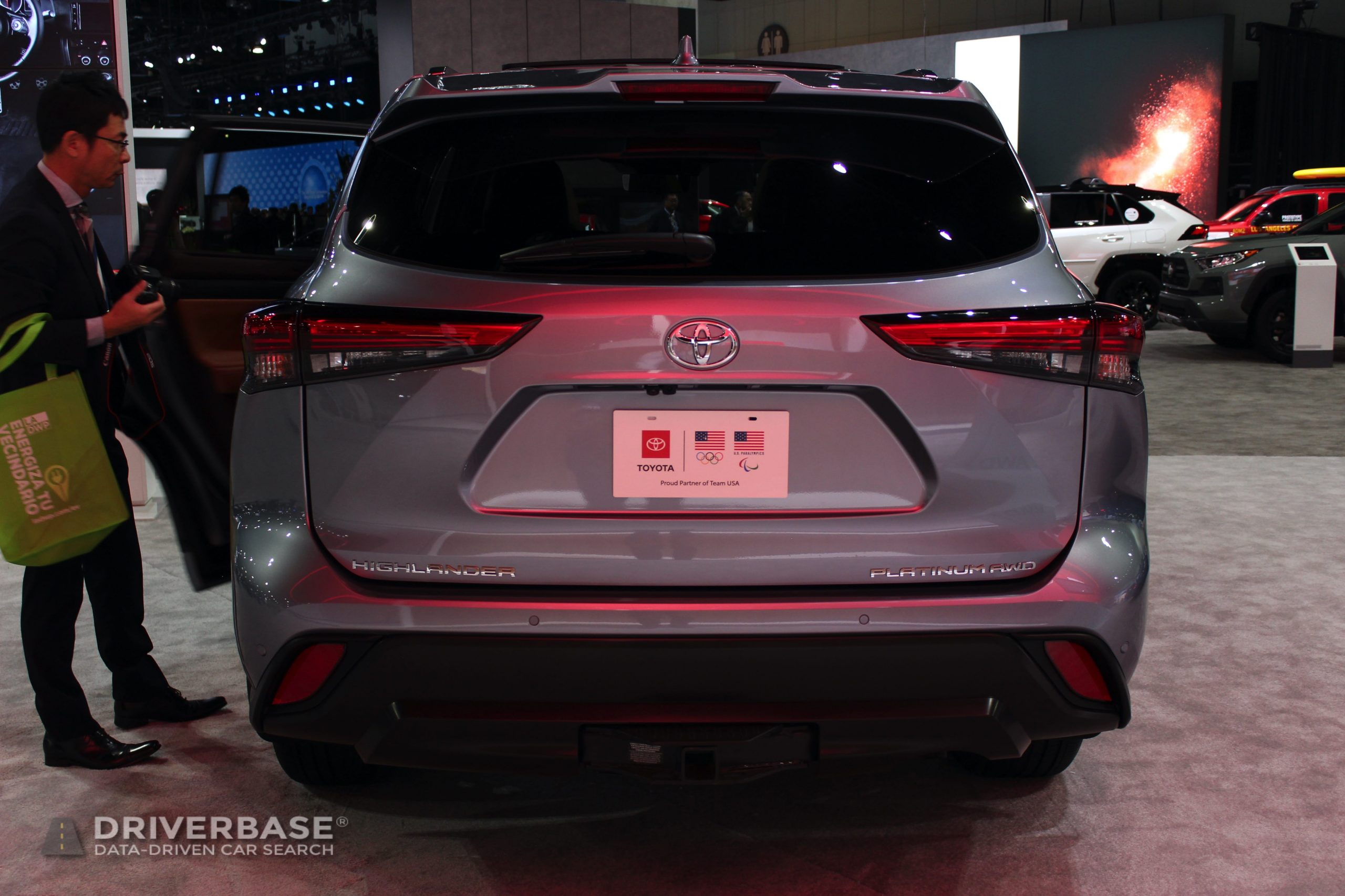 2020 Toyota Highlander Platinum All Wheel Drive at the 2019 Los Angeles Auto Show