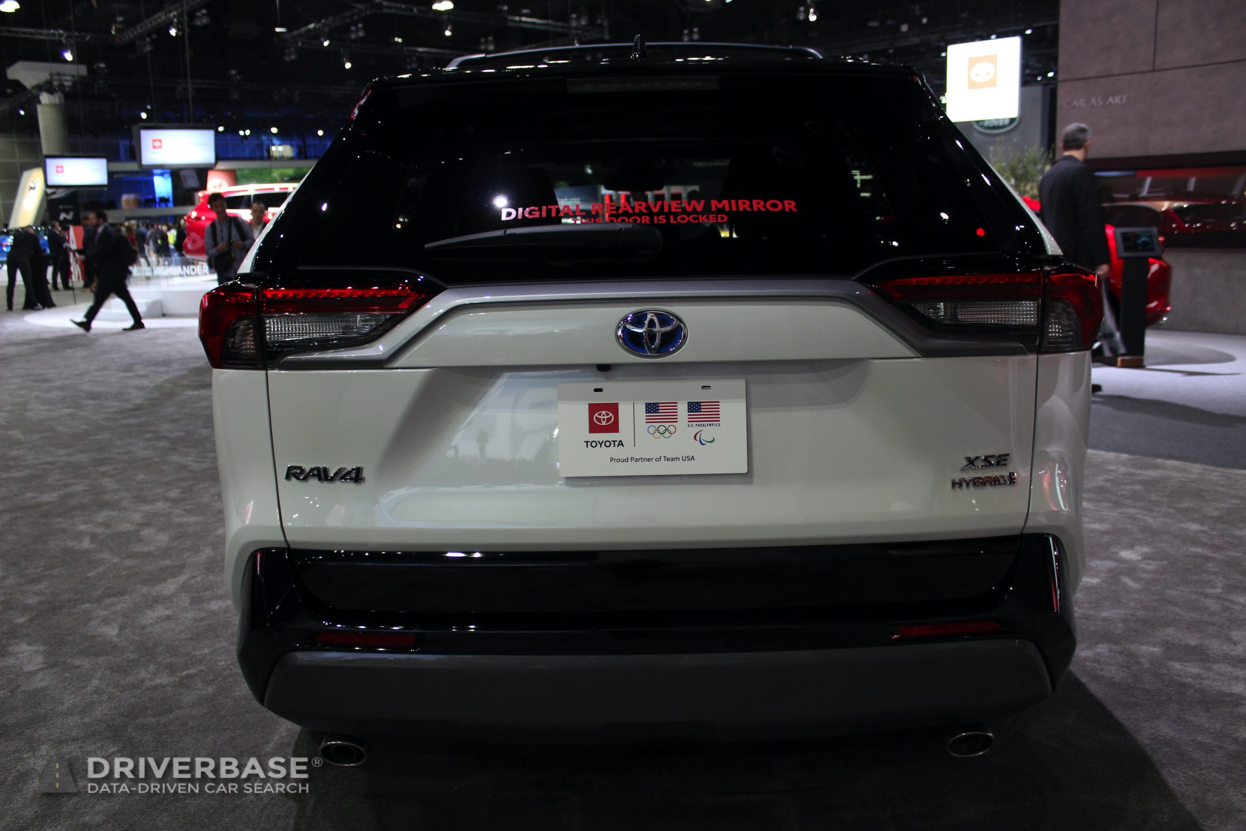2020 Toyota RAV4 XSE Hybrid at the Los Angeles Auto Show