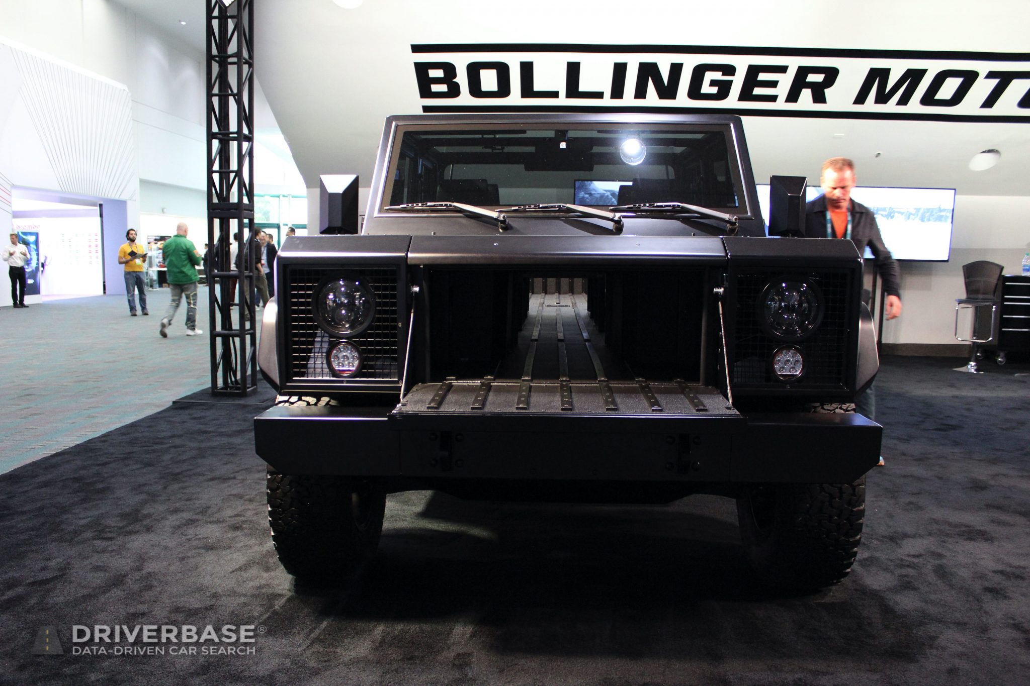 2021 Bollinger B2 Electric Truck at the Los Angeles Auto Show