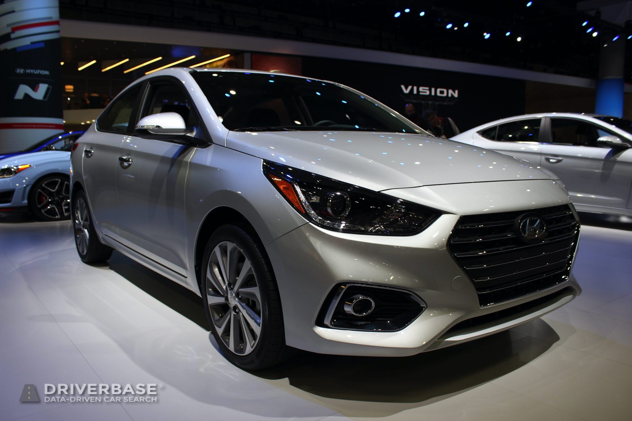 2020 Hyundai Accent at the 2019 Los Angeles Auto Show
