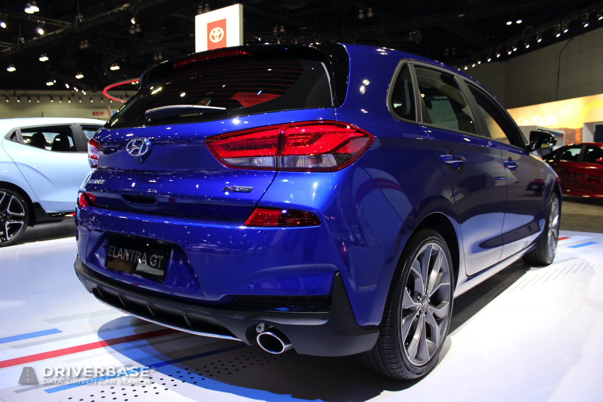 2020 Hyundai Elantra GT at the 2019 Los Angeles Auto Show